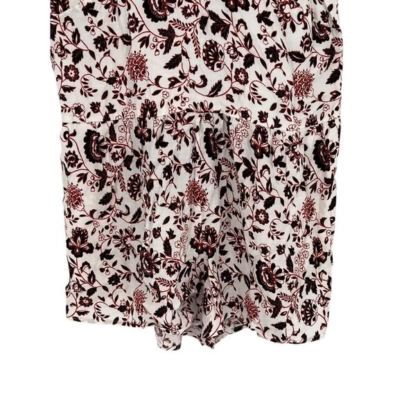 Loft Women's Petite‎ Romper Sleeveless Floral Size SP Pockets Inseam 2.5" NWT - Picture 6 of 13